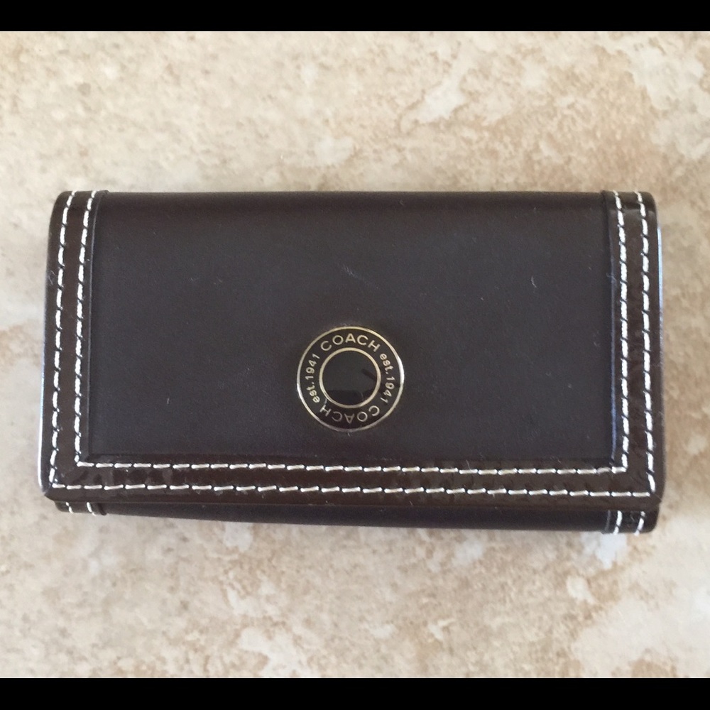 Coach Keychains Brown NWT Men Women